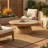 Tithi Round Concrete Coffee Table-2048009207-2048000113