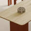 Table de salle à manger rectangulaire rétro