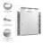 Arlex Full Murphy Bed with Shelves (81W)-89059304