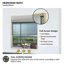Miroir de salle de bain mural douillet l 24 po x H 30 po Cozy-943716795-943716798