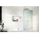 Aurora 30 in. x 58.25 in. Frameless Fluted Radius Single Fixed Bath Panel