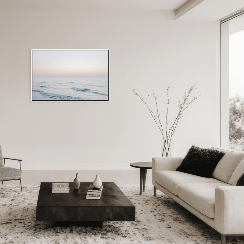 Coastal Retreat Dawn by  - Picture Frame Photograph on Paper, 16" H x 24" W x 1.5" D, Wrapped Canvas, Does Not Apply