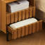 Table de chevet 2 tiroirs Wooden Stripe-878402835