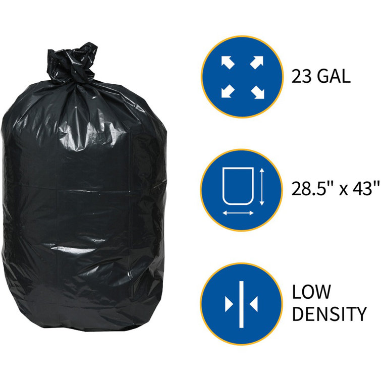 20-30 Gallon Clear Regular Duty Trash Bags | Trash Bags | 20-30 Gallon Trash Bags