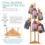 Athanasie Bamboo / Rattan Freestanding Coat Rack