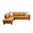 Faux Leather L-Shaped Sectional Left Hand Facing-81407052-87463986