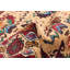 Tapis brun clair Teimani 3 pi 2 po x 4 pi 6 po