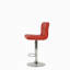 Fonnie Swivel Upholstered Adjustable Height Counter Stool