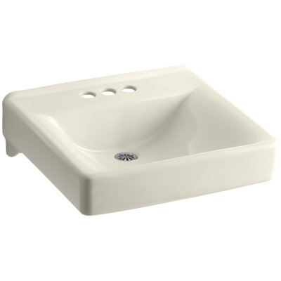 Soho Ceramic 20" Wall Mount Bathroom Sink