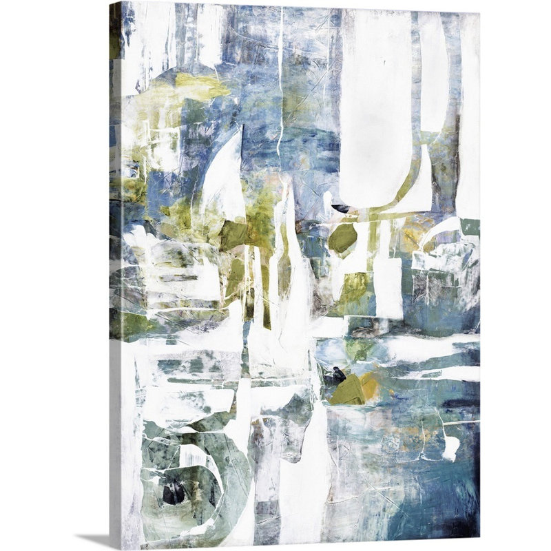 «Falling Sky II» par Alexys Henry, reproduction d'art graphique sur toile, Toile tendue, H 16 po x l 12 po x P 1,25 po
