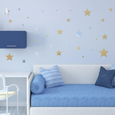 Abstract Non-Wall Damaging Wall Decal