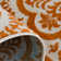 Tapis intérieur / extérieur orange Merdasa