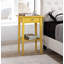 Table de chevet jaune Nowra-7290550