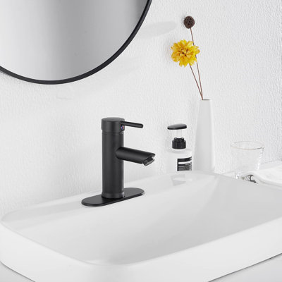 Single Handle Bathroom Sink Faucet