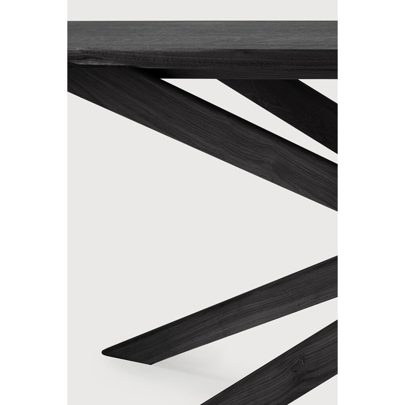 Mikado Solid Oak Dining Table, 54.3" W x 105.1" L