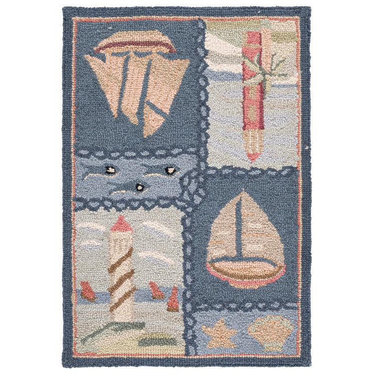 Jonsson Hand Hooked Wool Rug