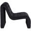 Chaise d'appoint 26,5 po en velours capitonné-88357478