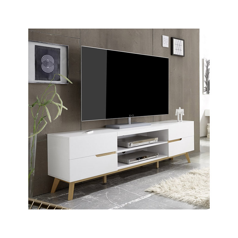 Ballinger Unfinished TV Stand for TVs up to 75"