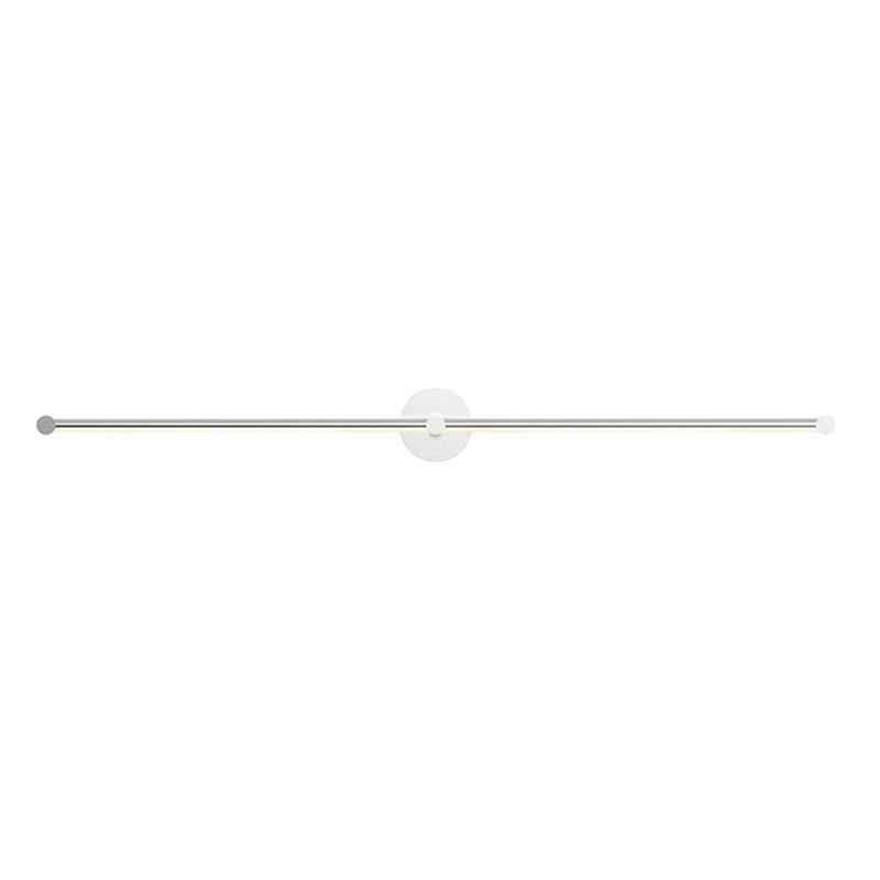 Satin Chrome Dimmable LED Sconce with Acrylic Diffuser