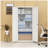 White Lockable Metal Tall Storage Cabinet with 5 Adjustable Shelf Spaces, Office File Cabinet-125526999