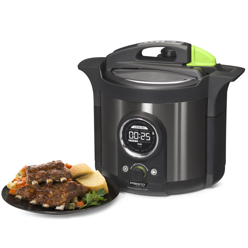 Presto Precise® 6 Qt. Multi-Use Electric Pressure Cooker Plus - 02142