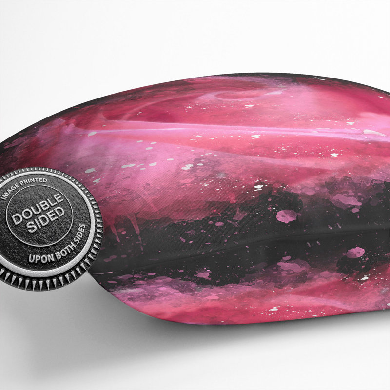 Pink Rose Flower Vol.8 Scatter Cushion, 55cm H x 55cm W x 20cm D