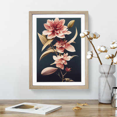 The Classic Flowers No.2 - Framed Print