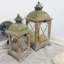 16.94 " Solid Wood Candlestick