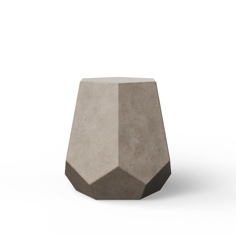 Mixx Accent Stool, Concrete