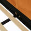 Lit double tapissier sur pied-2051343697