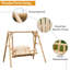 Hugo 300 Person Pine Porch Swing