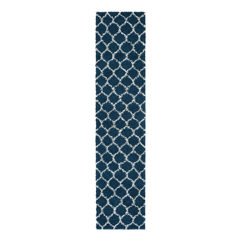 Geometric Indoor Rug, Runner 2'7" x 12'
