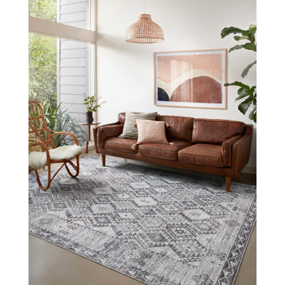 Tapis gris / gris anthracite Maysonet