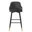 Tabouret de bar et de comptoir pivotant revêtu de velours-886128418-873056601