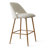 3 Piece 26"Boucle Counter Stool