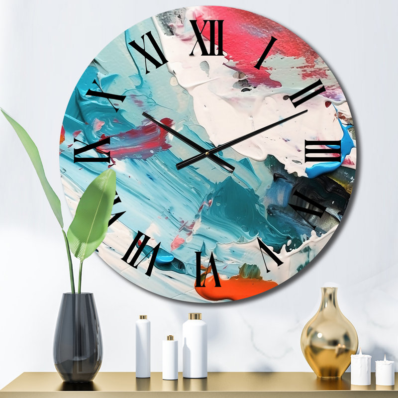 Horloge murale Winter of Delightful Uncert certaine, Moyenne