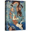 «Diver Battling Sea Serpent», œuvre d'art traditionnel japonais sur toile, impression d'art numérique sur toile encadrée-123634088-123634092
