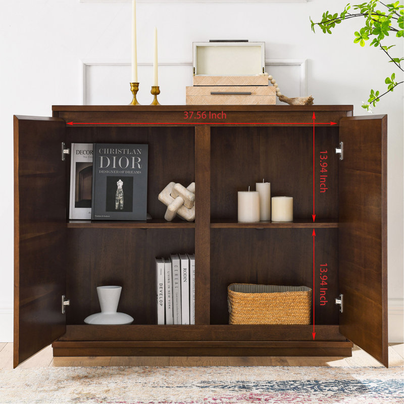 Armoire de rangement moderne avec trous de sortie de câble, buffet multifonctionnel pour cuisine, salle à manger, couloir