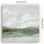  Art mural 20 x 20 sur toile inspiré de la nature avec des accents peints à la main - «Gallery Wrap» - The Crystal Shallows par Pi Creative Art-2138134117