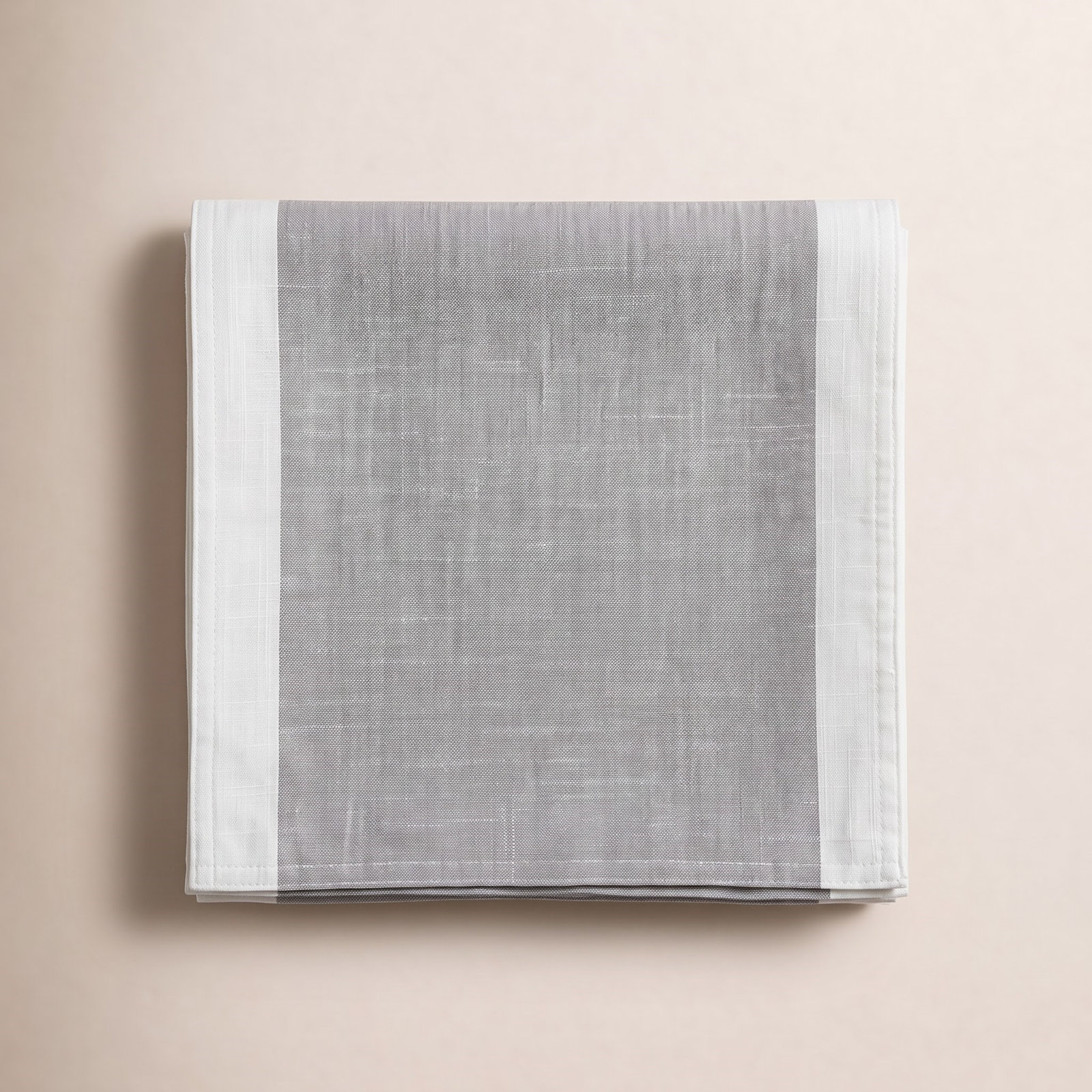 Crisanta No Pattern Table Runnner, 54" x 16", Gray