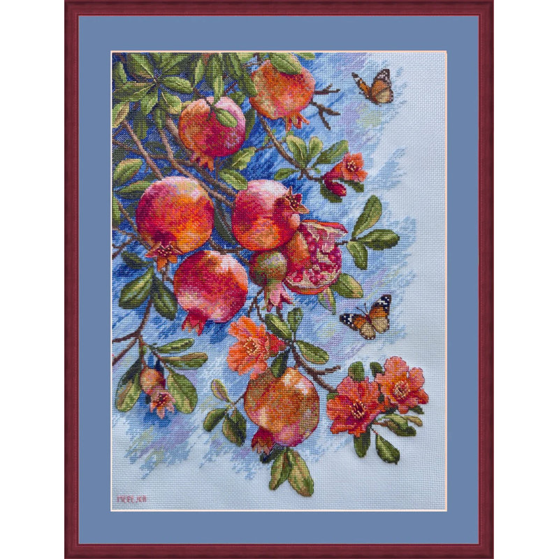 Ensemble de point de croix Ruby Fruits par Merejka K-305