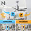 Patricia LED Downrod Ceiling Fan-486079862-486067291