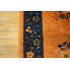 Vintage Floral Design Chinese Peking Wool Pile Scatter Size Area Rug