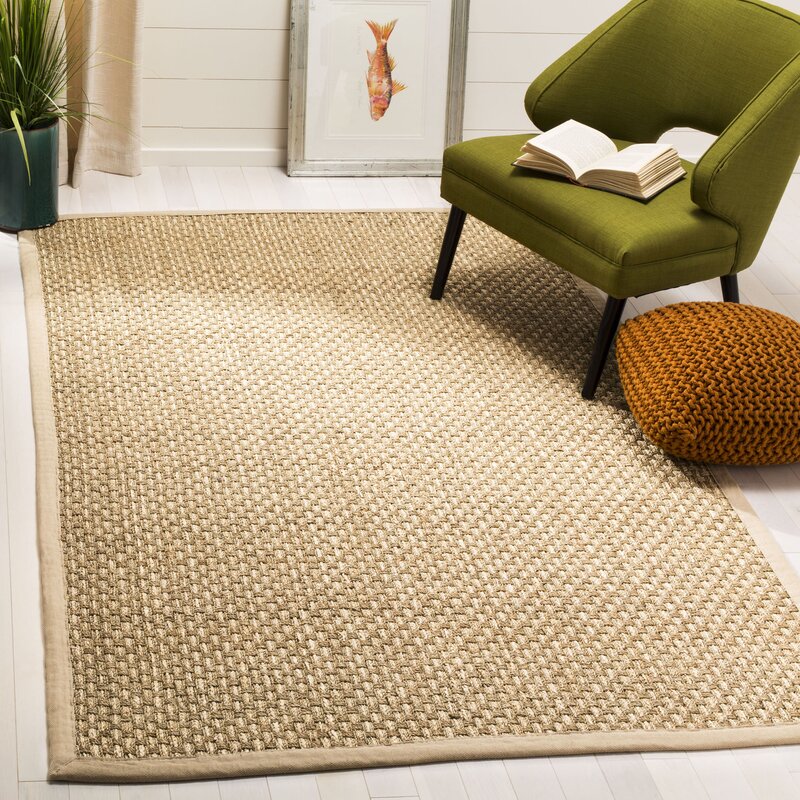 Rosecliff Heights Chagoya Bamboo Slat/Seagrass Rug & Reviews | Wayfair