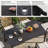 6 - Person Rectangular Iron Dining Set With Cushions