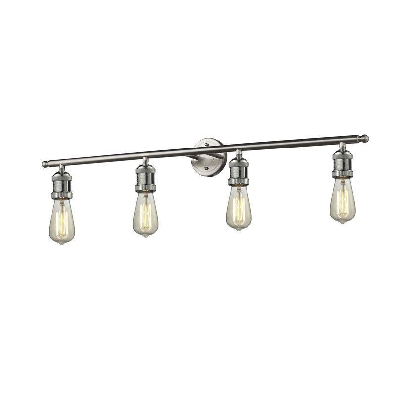Briele 4 - Light Dimmable Vanity Light, Brushed Satin Nickel