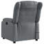 Fauteuil de massage inclinable, réglable, en cuir-269357613