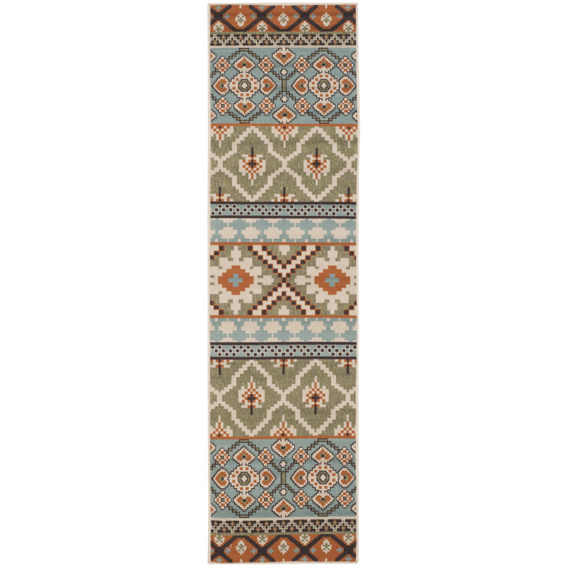 Northpoint Southwestern Indoor/Outdoor Area Rug, Runner 2'3" x 6'