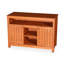 Buffet en eucalyptus, table de buffet, armoire de salle à manger avec tablette centrale ouverte -1562622268