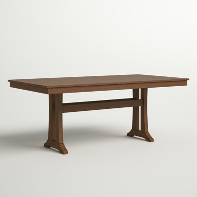 Farmhouse Trestle Counter Table